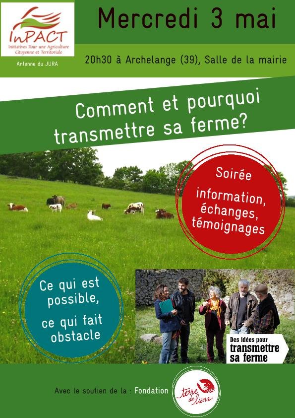 Soir E D Bat Sur La Transmission Agricole Terre De Liens