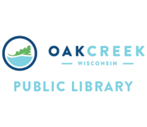 OAK CREEK WISCONSIN PUBLIC LIBRARY logo