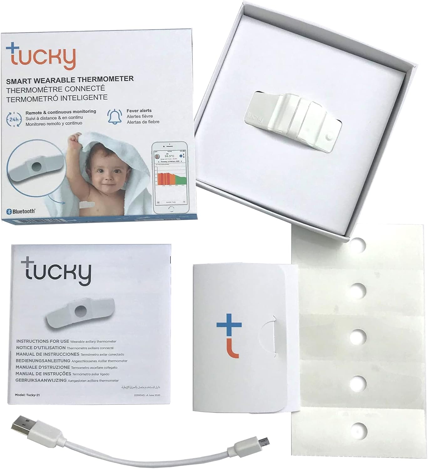 Tucky­ Smart­ Therm­omete­r 24h - Imagen 3