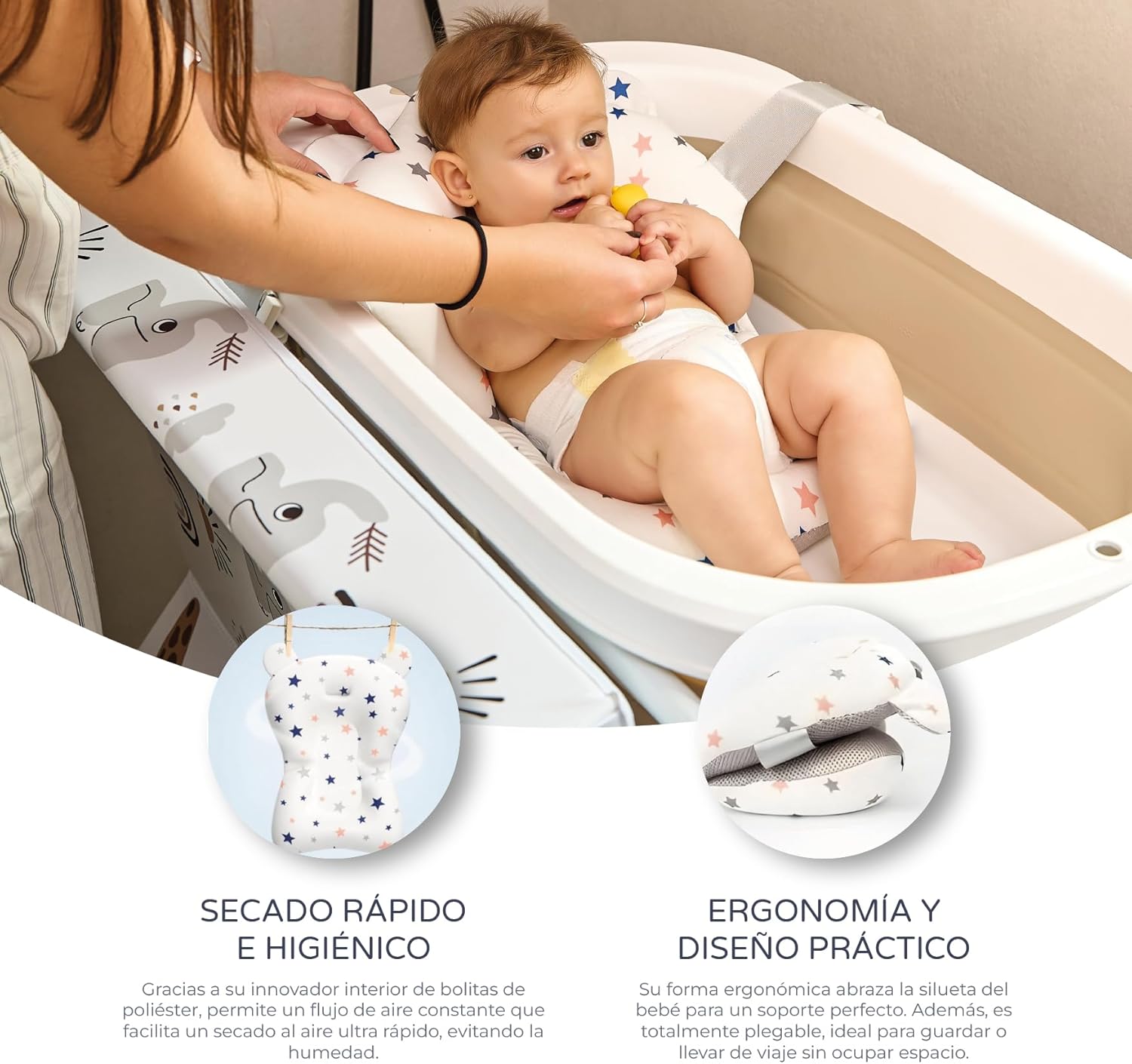 MS Flex Bañera bebé plegable - Imagen 3