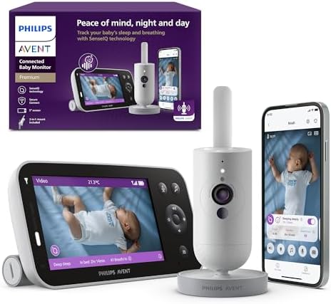 Philips Avent Premium Connected Baby Monitor (SCD973/26) – See on Amazon