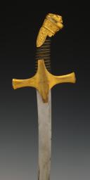 Photo 12 : SABRE DE TAMBOUR MAJOR DE TROUPES À PIED, modèle du 10 décembre 1851 (remplacé le 2 décembre 1852), Présidence de Louis Napoléon Bonaparte. 33699