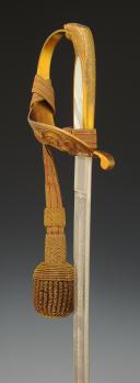 Photo 12 : DANISH NAVY OFFICER'S SABER, model 1849, Late 19th - Early 20th century. 32657