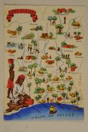 Photo 1 : Carte postale mise en couleurs représentant la région du «CÔTE D'IVOIRE».