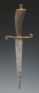 SMALL HUNTING DAGGER, early 19th century. 30174