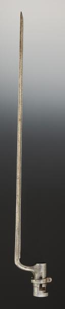 BAÏONNETTE À DOUILLE DE MOUSQUETON D'ARTILLERIE, modèle an IX, Premier Empire. 33508