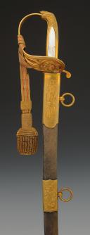 DANISH NAVY OFFICER'S SABER, model 1849, Late 19th - Early 20th century. 32657