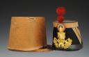 SHAKO D'OFFICIER DU 1er RÉGIMENT DU GÉNIE, modèle 1860, Second Empire. 32345