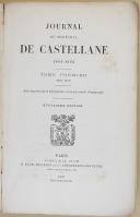 Photo 2 : CASTELLANE - " Journal du Maréchal de Castellane 1804-1862 " - 1 Tome - Paris - 1897