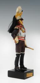 Photo 2 : MARCEL RIFFET - OFFICIER DE CUIRASSIER PREMIER EMPIRE : figurine habillée, XXème siècle. 26434