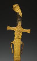 Photo 2 : SABRE DE TAMBOUR MAJOR DE TROUPES À PIED, modèle du 10 décembre 1851 (remplacé le 2 décembre 1852), Présidence de Louis Napoléon Bonaparte. 33699