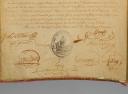 Photo 2 : 20ème Régiment de Chasseurs, 1802. CERTIFICAT DE BONNE CONDUITE DE JOSEPH CHAUSSIER, maréchal des Logis en chef de la 4ème compagnie dudit corps, Rouen le 17 thermidor an 10 (5 août 1802). 18910-72