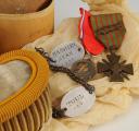 Photo 2 : ENSEMBLE DU LIEUTENANT COLONEL MATHIEU JEAN : ÉPAULETTES, CROIX DE GUERRE 1914-1915, MÉDAILLE DE VERDUN, Première Guerre Mondiale. 33903