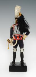 Photo 3 : MARCEL RIFFET - OFFICIER DE CUIRASSIER PREMIER EMPIRE : figurine habillée, XXème siècle. 26434