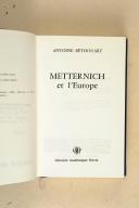 Photo 3 : BETHOUART. Metternich et l'Europe.