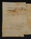 Photo 3 : Catalonia Army. AUTOGRAPH LETTER SIGNED LOUIS EVEQUE, 7th Light Infantry Regiment, 4th Battalion, Voltigeurs Company, TO HIS PARENTS residing in Ribiers (Hautes-Alpes), September 18, 1811. 18855-22.