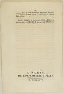 Photo 4 : ORDONNANCE DU ROI, concernant la Gendarmerie. Du 24 février 1776. 16 pages.