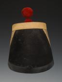 Photo 4 : SHAKO D'OFFICIER DU 1er RÉGIMENT DU GÉNIE, modèle 1860, Second Empire. 32345