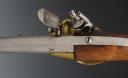 Photo 4 : FLINTLOCK CAVALRY PISTOL, 1777 pattern, box lock, second type. Manufactured in the year 1785 at the Saint Etienne Arsenal. First Republic Directorate. 34602.