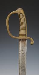 Photo 5 : SABRE DE SOUS-OFFICIER DE MARINE, DIT « BRIQUET » modèle An IX, Premier Empire. 28820
