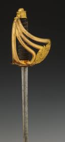 Photo 10 : SABRE DES GARDES DU CORPS DU ROI, modèle 1814, Restauration. 33677