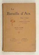 Photo 1 : CLERC. La bataille d'Aix. Études critiques sur le campagne de Caius Marius en Provence.