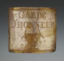 PLAQUE DE CEINTURON DE GARDE D'HONNEUR DE LA VILLE DE BORDEAUX, Premier Empire. 26023
