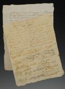 5ème Bataillon des Volontaires du Gard, 1794. LOT DE DEUX DOCUMENTS AUTOGRAPHES SIGNÉS FERRIOL, adjudant major dudit Bataillon, relatifs à la constitution d'une Musique dans ledit Bataillon. 18910-73