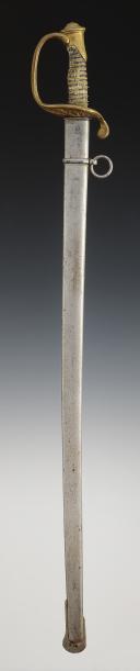 Photo 2 : INFANTRY OFFICER'S SABER, 1845 model modified Third Republic. 28223