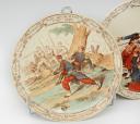 Photo 2 : TWO PATRIOTIC PLATES “OUR SOUS-OFFS” 1790-1890. Third Republic. 27303