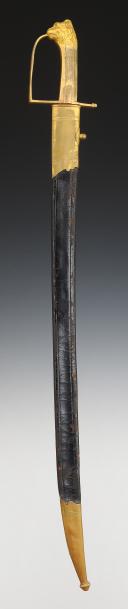 Photo 2 : OFFICER'S SWORD OF INFANTRY OR NATIONAL GUARD KNOWN AS "DE MINEUR", Revolution. 30698