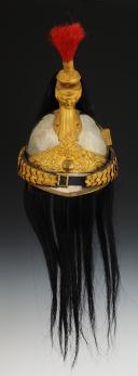Photo 2 : CASQUE D'OFFICIER DE CUIRASSIERS, modèle 1872 modifié 1874, Troisième République. 33751