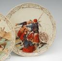 Photo 3 : TWO PATRIOTIC PLATES “OUR SOUS-OFFS” 1790-1890. Third Republic. 27303