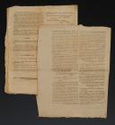 Photo 3 : EXTRAITS DU MONITEUR DES 6 AVRIL 1815 (Soumission de Bordeaux), ET 2 JUIN 1815 (assemblée du Champ de Mai). 18906-49