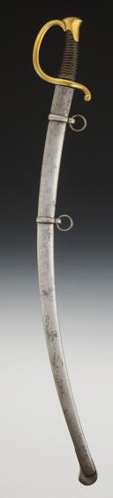 Photo 3 : MOUNTED ARTILLERY TROOP SABER, model 1829, Second Empire. 32230
