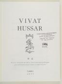 Photo 3 : VIVAT HUSSAR revue de l'association des Amis du Musée International des Hussards