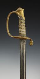 Photo 4 : INFANTRY OFFICER'S SABER, 1845 model modified Third Republic. 28223