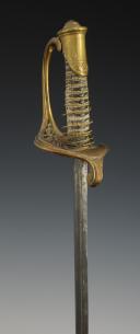 Photo 5 : INFANTRY OFFICER'S SABER, 1845 model modified Third Republic. 28223