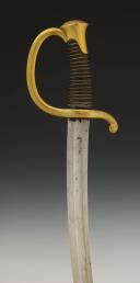 Photo 5 : MOUNTED ARTILLERY TROOP SABER, model 1829, Second Empire. 32230