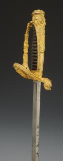 Photo 5 : NAVAL OFFICER'S SABER circa 1840, a model derived from the 1837 design, July Monarchy, circa 1845. 32640