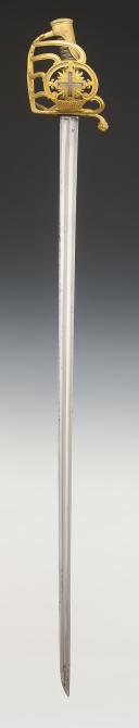 Photo 6 : 1st COMPANY SWORD OF THE KING'S MILITARY HOUSE (Grey Musketeer), model 1814, Restoration period. 30039