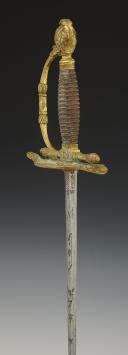Photo 7 : OFFICER'S STAFF SWORD, model of the 1st Vendemiaire Year XII (September 24, 1803), First Empire. 29288