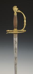 Photo 8 : OFFICER'S STAFF SWORD, model of the 1st Vendemiaire Year XII (September 24, 1803), First Empire. 29288