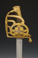 Photo 8 : 1st COMPANY SWORD OF THE KING'S MILITARY HOUSE (Grey Musketeer), model 1814, Restoration period. 30039
