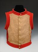 PADDED VEST FOR AN OFFICER'S BREATHER, Third Republic. 26371