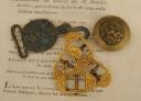 LOT OF BUCKLES FOR CAVALRY BELT, July Monarchy. 26059