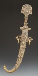 DAGGER FROM NORTH AFRICA, late 19th century. 32181-4