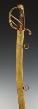 LIGHT CAVALRY OR ARTILLERY OFFICER'S SABRE, First Empire. 32695