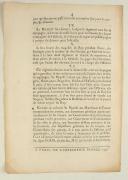 Photo 2 : ORDONNANCE DU ROY, portant création d'un régiment de Troupes légères tant à pied qu'à cheval sous le nom de Bretons-Volontaires. Du 30 octobre 1746. 4 pages