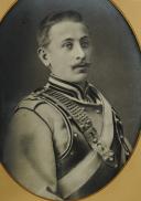 Photo 2 : PHOTOGRAPHIE D'UN CUIRASSIER PRUSSIEN, 1880-1914. 27855